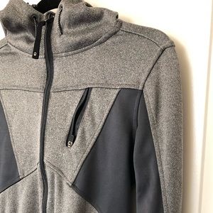 Gray track jacket